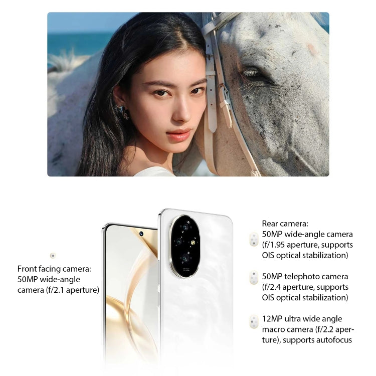 Honor 200, 8GB+256GB, Screen Fingerprint Identification, 6.7 inch MagicOS 8.0 Snapdragon 7 Gen 3 Octa Core, Network: 5G, NFC, OTG(Black) - Honor by Huawei | Online Shopping South Africa | PMC Jewellery | Buy Now Pay Later Mobicred