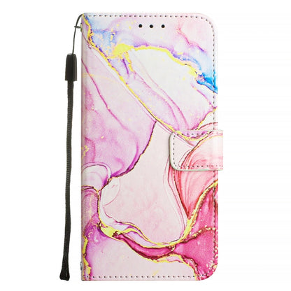 For Google Pixel 9 Pro XL PT003 Marble Pattern Flip Leather Phone Case(Rose Gold) - Google Cases by PMC Jewellery | Online Shopping South Africa | PMC Jewellery | Buy Now Pay Later Mobicred