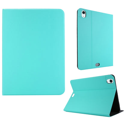 For iPad Air 13 2024 Stretch Voltage Plain Leather Smart Tablet Case(Green) - iPad Air 13 2024 Cases by PMC Jewellery | Online Shopping South Africa | PMC Jewellery | Buy Now Pay Later Mobicred