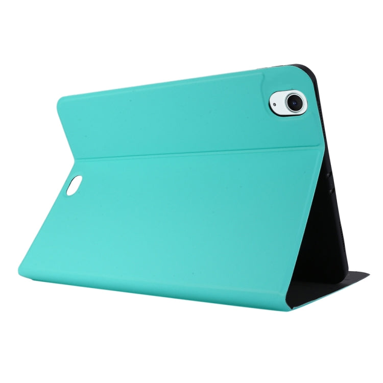 For iPad Air 13 2024 Stretch Voltage Plain Leather Smart Tablet Case(Green) - iPad Air 13 2024 Cases by PMC Jewellery | Online Shopping South Africa | PMC Jewellery | Buy Now Pay Later Mobicred