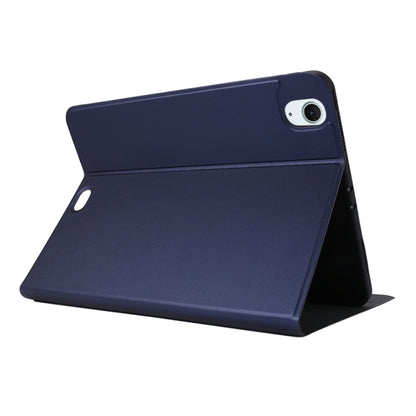For iPad Air 11 2024 Stretch Voltage Plain Leather Smart Tablet Case(Dark Blue) - iPad Air 11 2024 Cases by PMC Jewellery | Online Shopping South Africa | PMC Jewellery | Buy Now Pay Later Mobicred
