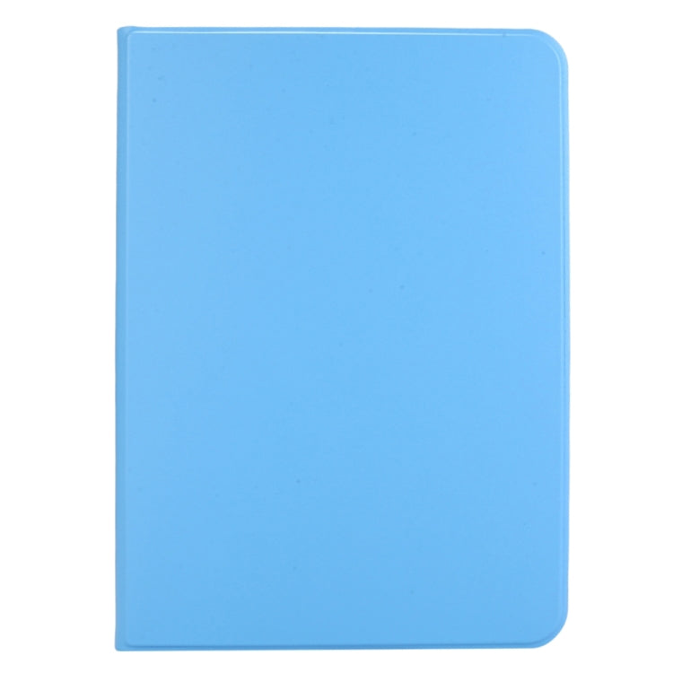 For iPad Pro 11 2024 Stretch Voltage Plain Leather Smart Tablet Case(Light Blue) - iPad Pro 11 2024 Cases by PMC Jewellery | Online Shopping South Africa | PMC Jewellery | Buy Now Pay Later Mobicred