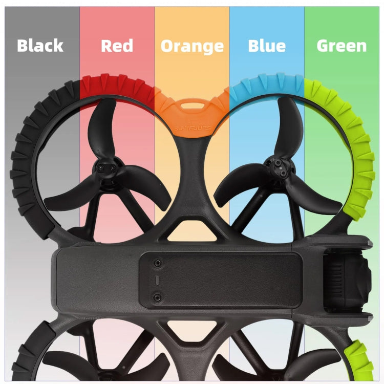 For DJI Avata 2 Sunnylife Drone Anti-Collision Protective Cover Combo Case Kit(Black) -  by Sunnylife | Online Shopping South Africa | PMC Jewellery | Buy Now Pay Later Mobicred