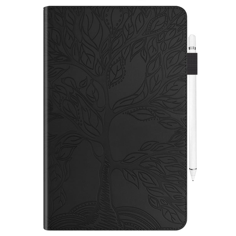 For iPad Pro 11 2024 Tree Life Series Embossed Smart Leather Tablet Case(Black) - iPad Pro 11 2024 Cases by PMC TechLife | Online Shopping South Africa | PMC TechLife | Buy Now Pay Later Mobicred
