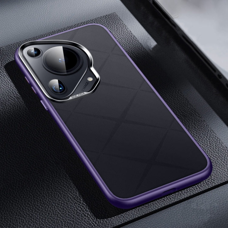 For Huawei Pura 70 Ultra SULADA Skin Feel Matte Shockproof Phone Case(Purple) - Huawei Cases by SULADA | Online Shopping South Africa | PMC Jewellery | Buy Now Pay Later Mobicred