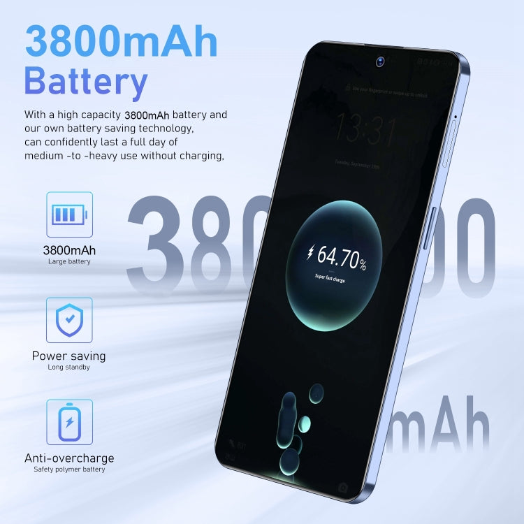 U32 / C20 Pro 5G, 3GB+64GB, 6.6 inch Screen, Face Identification, Android 10.0 MTK6737 Quad Core, Network: 4G, OTG, Dual SIM(Black) -  by PMC Jewellery | Online Shopping South Africa | PMC Jewellery | Buy Now Pay Later Mobicred