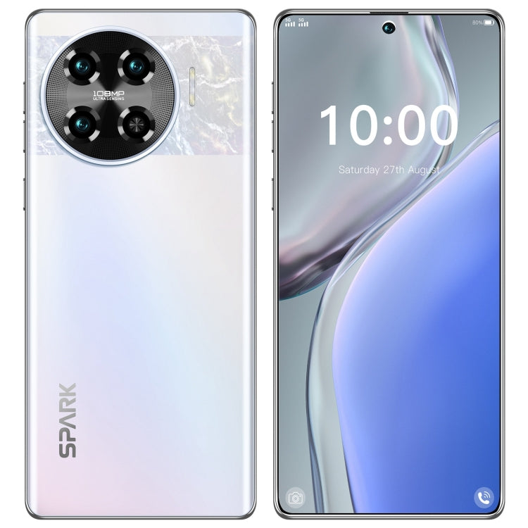 VB16 / Spark 20 Pro+, 3GB+64GB, 6.8 inch Screen, Face Identification, Android 10.0 MTK6737 Quad Core, Network: 4G, Dual SIM(White) -  by PMC Jewellery | Online Shopping South Africa | PMC Jewellery | Buy Now Pay Later Mobicred