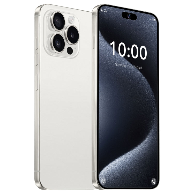 VD1 / i15 Pro Max, 3GB+64GB, 6.8 inch Screen, Face Identification, Android 10.0 MTK6753 Octa Core, Network: 4G, Dual SIM(White) -  by PMC TechLife | Online Shopping South Africa | PMC TechLife | Buy Now Pay Later Mobicred