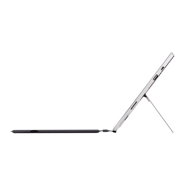 1089DC-DE German Backlit Magnetic Bluetooth 3.0 Keyboard for Microsoft Surface Pro 7 / 6 / 2017 / 4 / 3(Grey) - Others Keyboard by PMC Jewellery | Online Shopping South Africa | PMC Jewellery | Buy Now Pay Later Mobicred