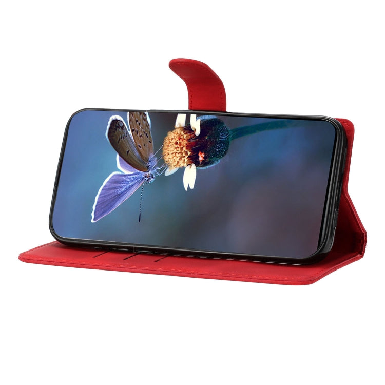 For iPhone 16 Pro Max Cherry Blossom Butterfly Skin Feel Embossed PU Phone Case(Red) - iPhone 16 Pro Max Cases by PMC TechLife | Online Shopping South Africa | PMC TechLife | Buy Now Pay Later Mobicred