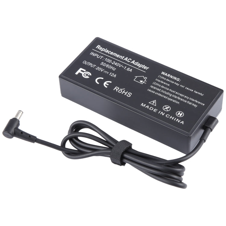 240W 20V 12A Laptop Notebook Power Adapter For Asus 6.0 x 3.7mm, Plug:UK Plug - For Asus by PMC Jewellery | Online Shopping South Africa | PMC Jewellery | Buy Now Pay Later Mobicred