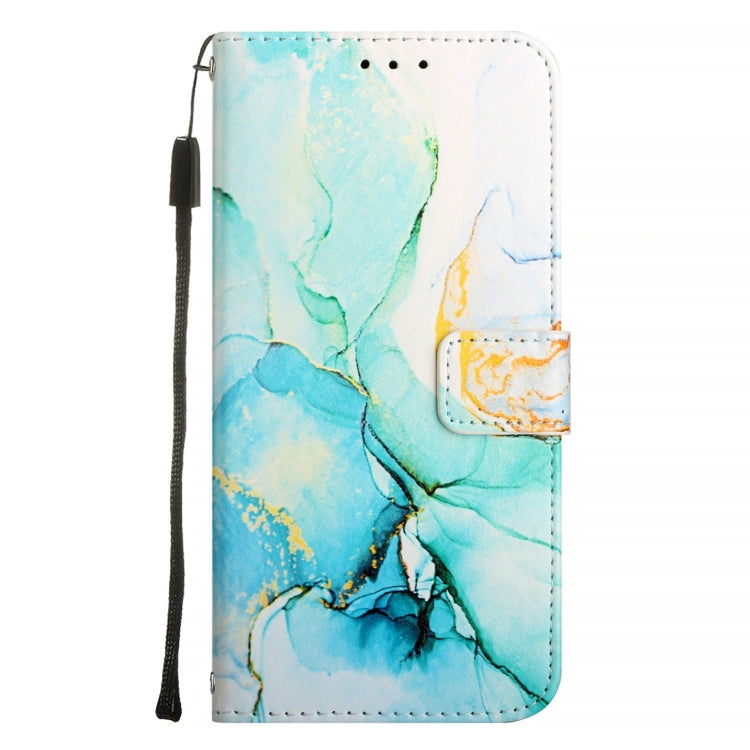 For Ulefone Note 14 PT003 Marble Pattern Flip Leather Phone Case(Green) - Ulefone Cases by PMC Jewellery | Online Shopping South Africa | PMC Jewellery | Buy Now Pay Later Mobicred