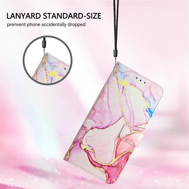For Blackview A52 PT003 Marble Pattern Flip Leather Phone Case(Rose Gold) - free shipping - PMC TechLife - Order now!