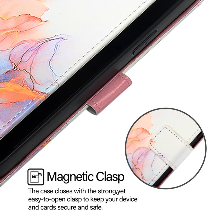 For Blackview Shark 8 PT003 Marble Pattern Flip Leather Phone Case(Galaxy Marble White) - More Brand by PMC TechLife | Online Shopping South Africa | PMC TechLife | Buy Now Pay Later Mobicred