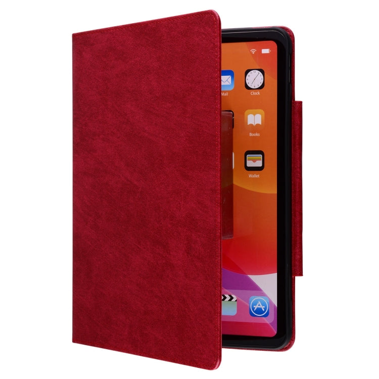 For Lenovo Xiaoxin Pad M11 2024 Cat Buckle Leather Tablet Case(Red) - Lenovo by PMC Jewellery | Online Shopping South Africa | PMC Jewellery | Buy Now Pay Later Mobicred