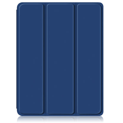 For iPad Air 11 2024 / Pro 11 2022 Acrylic 3-Fold Smart Leather Tablet Case(Dark Blue) - iPad Air 11 2024 Cases by PMC Jewellery | Online Shopping South Africa | PMC Jewellery | Buy Now Pay Later Mobicred
