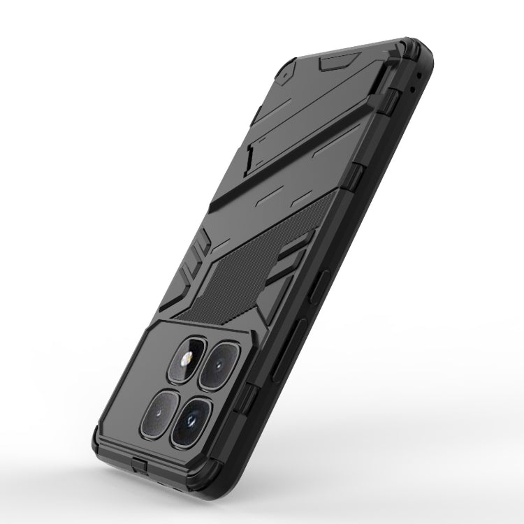 For Redmi K70 Ultra Global Punk Armor 2 in 1 PC + TPU Phone Case with Holder(Black) - Xiaomi Cases by PMC Jewellery | Online Shopping South Africa | PMC Jewellery | Buy Now Pay Later Mobicred