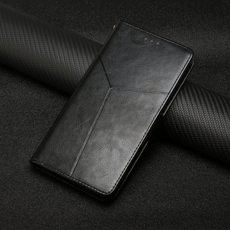 For Samsung Galaxy S25 5G Y-shaped Pattern Flip Leather Phone Case(Black) - free shipping - PMC Jewellery - Order now!