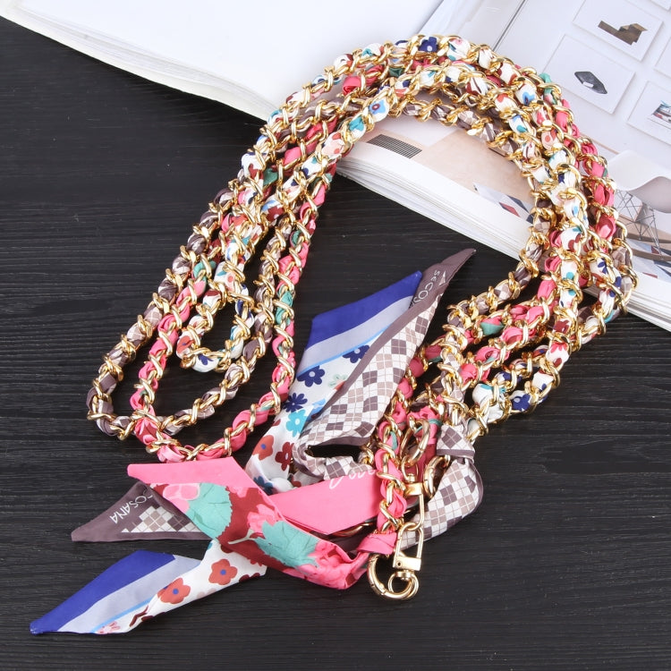 Mobile Phone Anti-lost Silk Scarf Full Coverage Long Lanyard(Blue) - Lanyards & Wrist Straps by PMc TechLife | Online Shopping South Africa | PMc TechLife | Buy Now Pay Later Mobicred