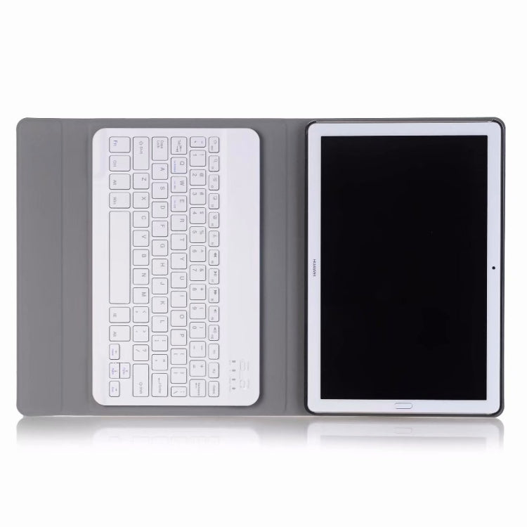 For Huawei MatePad T8 Ultra-thin Detachable Bluetooth Keyboard Leather Tablet Case with Stand & Sleep Function & Backlight(Gold) - Huawei Keyboard by PMC TechLife | Online Shopping South Africa | PMC TechLife