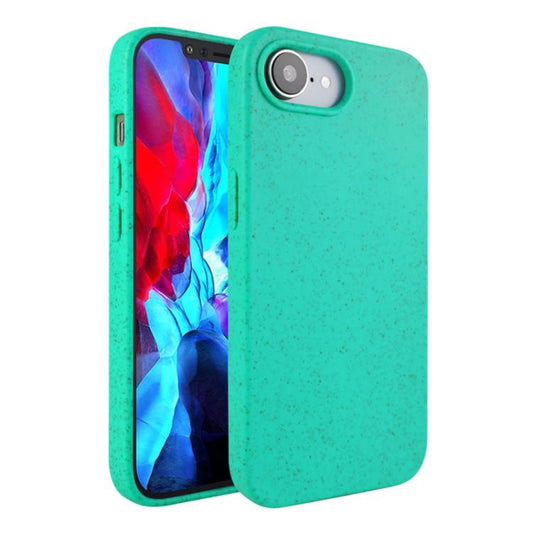 For iPhone 16e Wheat Straw TPU Phone Case(Green) - iPhone 16e Cases by PMC Jewellery | Online Shopping South Africa | PMC Jewellery | Buy Now Pay Later Mobicred