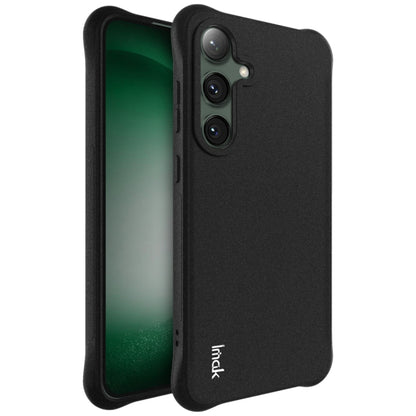 For Samsung Galaxy S24 FE 5G imak Shockproof Airbag TPU Phone Case(Matte Black) - Galaxy S24 FE 5G Cases by imak | Online Shopping South Africa | PMC Jewellery | Buy Now Pay Later Mobicred