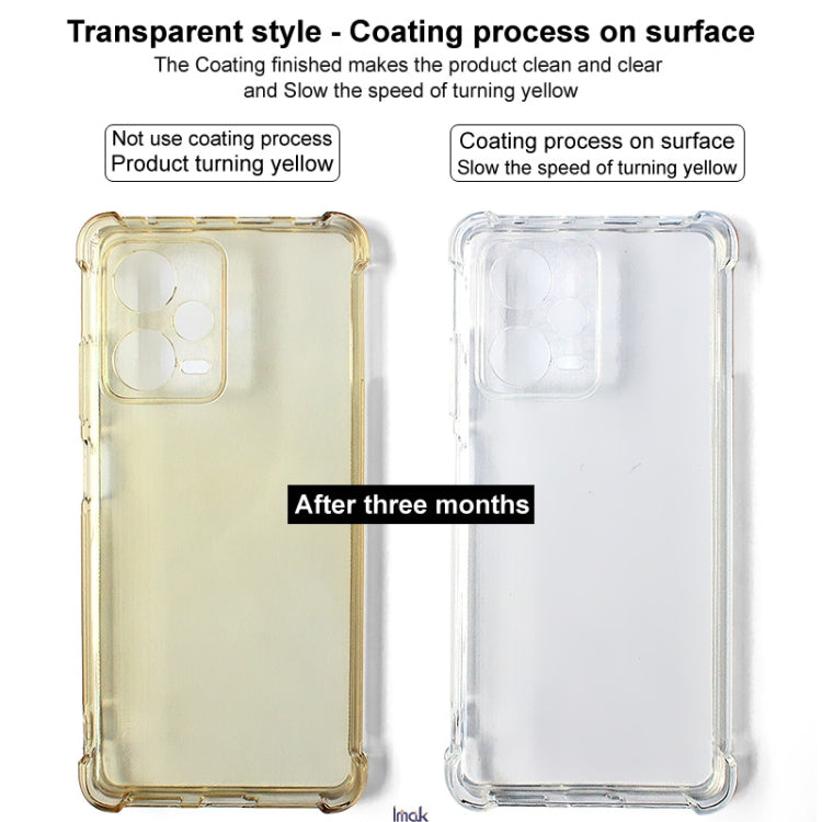 For Samsung Galaxy S24 FE 5G imak Shockproof Airbag TPU Phone Case(Transparent) - Galaxy S24 FE 5G Cases by imak | Online Shopping South Africa | PMC Jewellery | Buy Now Pay Later Mobicred