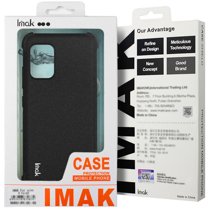 For Samsung Galaxy S24 FE 5G imak Shockproof Airbag TPU Phone Case(Matte Black) - Galaxy S24 FE 5G Cases by imak | Online Shopping South Africa | PMC Jewellery | Buy Now Pay Later Mobicred