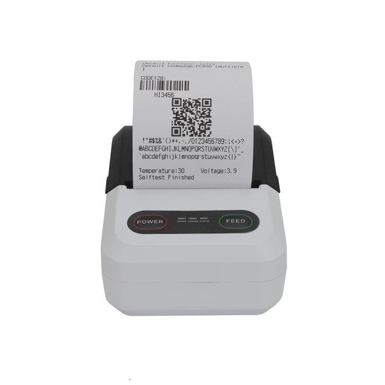 BT-583 58mm USB-C/Type-C + Bluetooth Portable Thermal Printer, Specification:EU Plug(Blue White) - Printer by PMC TechLife | Online Shopping South Africa | PMC TechLife | Buy Now Pay Later Mobicred