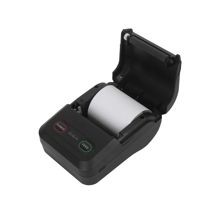 BT-583 58mm USB-C/Type-C + Bluetooth Portable Thermal Printer, Specification:EU Plug(Black White) - Printer by PMC TechLife | Online Shopping South Africa | PMC TechLife | Buy Now Pay Later Mobicred