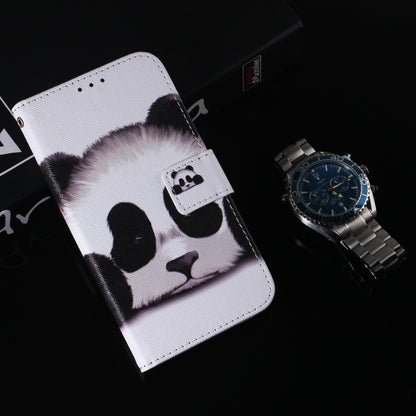 For Xiaomi Redmi K70 Pro / K70 Coloured Drawing Flip Leather Phone Case(Panda) - K70 Cases by PMC Jewellery | Online Shopping South Africa | PMC Jewellery | Buy Now Pay Later Mobicred