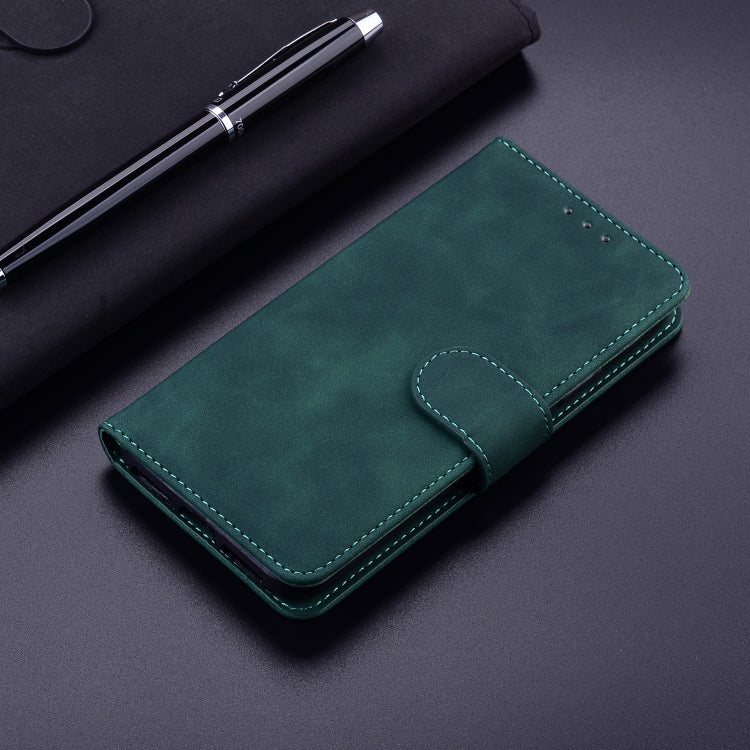 For Xiaomi Redmi K70 / K70 Pro Skin Feel Pure Color Flip Leather Phone Case(Green) - K70 Cases by PMC Jewellery | Online Shopping South Africa | PMC Jewellery | Buy Now Pay Later Mobicred