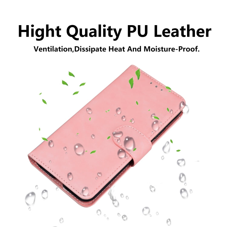 For Xiaomi Redmi K70 / K70 Pro Skin Feel Pure Color Flip Leather Phone Case(Pink) - K70 Cases by PMC Jewellery | Online Shopping South Africa | PMC Jewellery | Buy Now Pay Later Mobicred