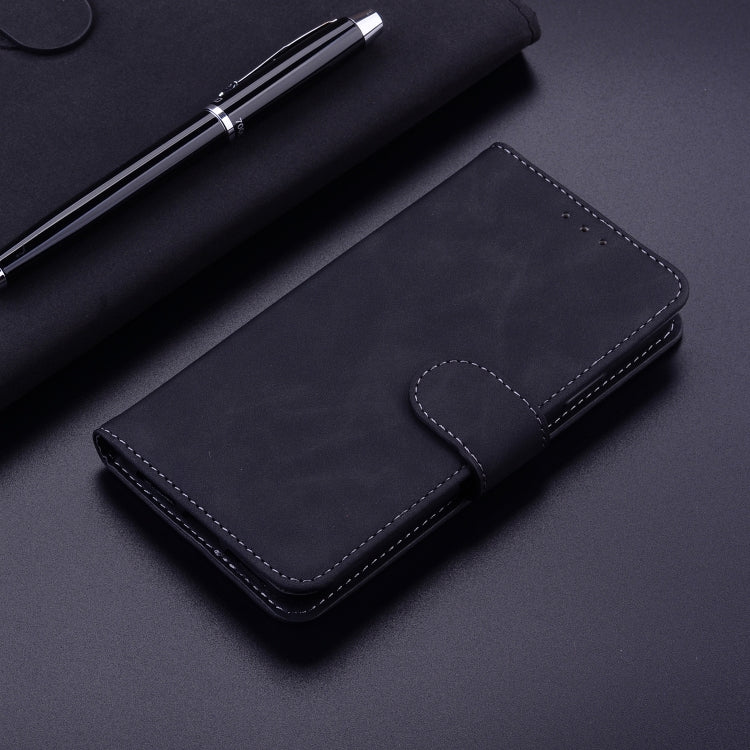 For Xiaomi Redmi K70 / K70 Pro Skin Feel Pure Color Flip Leather Phone Case(Black) - K70 Cases by PMC Jewellery | Online Shopping South Africa | PMC Jewellery | Buy Now Pay Later Mobicred