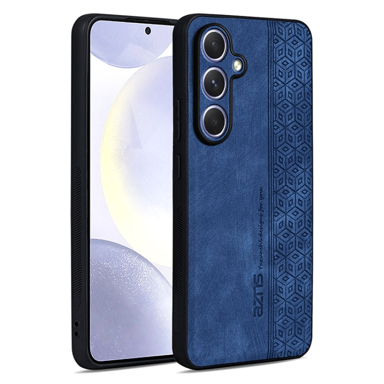 For Samsung Galaxy S25+ 5G AZNS 3D Embossed Skin Feel Phone Case(Sapphire Blue) - Galaxy S25+ 5G Cases by AZNS | Online Shopping South Africa | PMC Jewellery | Buy Now Pay Later Mobicred