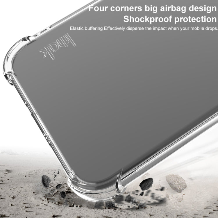 For iPhone 16 Pro Max imak Shockproof Airbag TPU Phone Case(Transparent) - iPhone 16 Pro Max Cases by imak | Online Shopping South Africa | PMC Jewellery | Buy Now Pay Later Mobicred