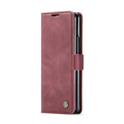 For Samsung Galaxy Z Fold6 5G CaseMe 013 Multifunctional Horizontal Flip Leather Phone Case(Wine Red) - Galaxy Z Fold6 5G Cases by CaseMe | Online Shopping South Africa | PMC Jewellery | Buy Now Pay Later Mobicred