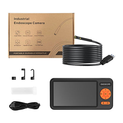 T29 5 inch IPS Screen 5.5mm Single Lens IP67 Waterproof Industrial Endoscope With Bracket, Length:3.5m -  by PMC Jewellery | Online Shopping South Africa | PMC Jewellery | Buy Now Pay Later Mobicred