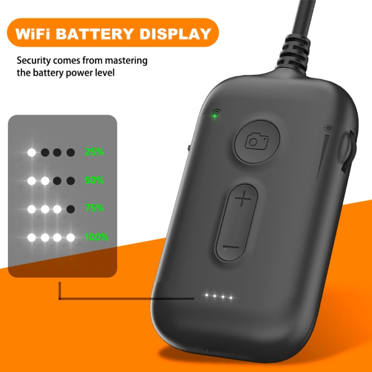 Y15 7.9mm Dual Camera WiFi Connected Hard Cable HD Industrial Endoscope, Length:2m(Black) -  by PMC TechLife | Online Shopping South Africa | PMC TechLife | Buy Now Pay Later Mobicred