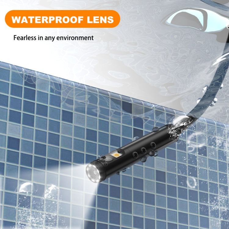 Y15 7.9mm Triple Camera WiFi Connected Hard Cable HD Industrial Endoscope, Length:5m(Black) -  by PMC TechLife | Online Shopping South Africa | PMC TechLife | Buy Now Pay Later Mobicred