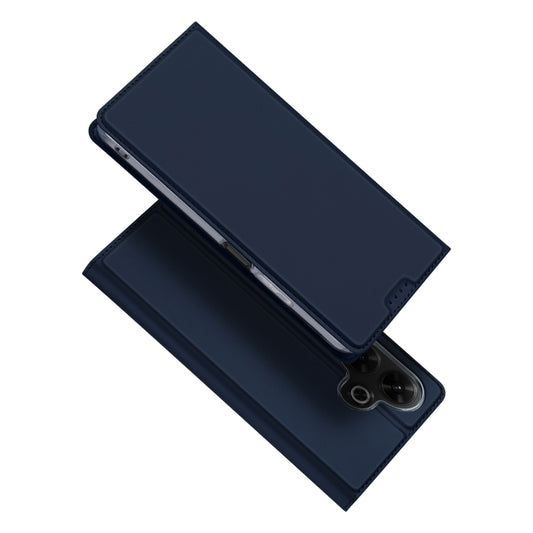 For Redmi 13 4G / Redmi Note 13R DUX DUCIS Skin Pro Series Flip Leather Phone Case(Blue) - Redmi 13 Cases by DUX DUCIS | Online Shopping South Africa | PMC Jewellery | Buy Now Pay Later Mobicred