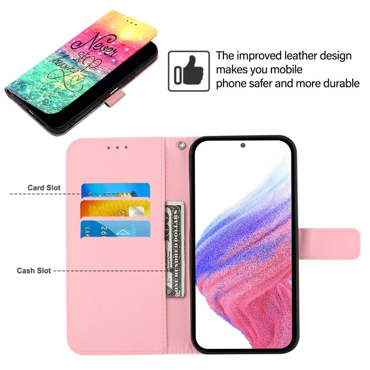 For Blackview Color 8 3D Painting Horizontal Flip Leather Phone Case(Chasing Dreams) - More Brand by PMC TechLife | Online Shopping South Africa | PMC TechLife | Buy Now Pay Later Mobicred
