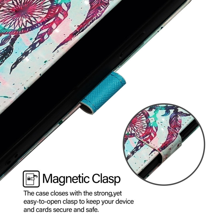 For Blackview Shark 8 3D Painting Horizontal Flip Leather Phone Case(Color Drop Wind Chimes) - More Brand by PMC TechLife | Online Shopping South Africa | PMC TechLife | Buy Now Pay Later Mobicred