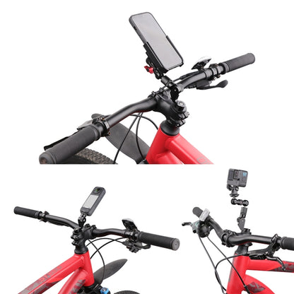 Bicycle Handlebar Holder Pea Clip Phone Clamp Set - Bicycle Handlebar Mount by PMC Jewellery | Online Shopping South Africa | PMC Jewellery | Buy Now Pay Later Mobicred