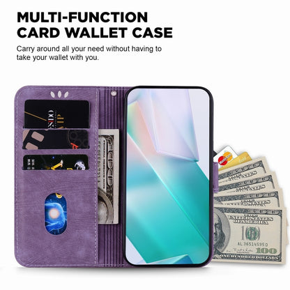 For Redmi K70 / K70 Pro Little Tiger Embossed Leather Phone Case(Purple) - K70 Cases by PMC Jewellery | Online Shopping South Africa | PMC Jewellery | Buy Now Pay Later Mobicred