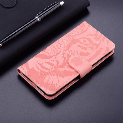 For Redmi K70 / K70 Pro Tiger Embossing Pattern Flip Leather Phone Case(Pink) - K70 Cases by PMC Jewellery | Online Shopping South Africa | PMC Jewellery | Buy Now Pay Later Mobicred