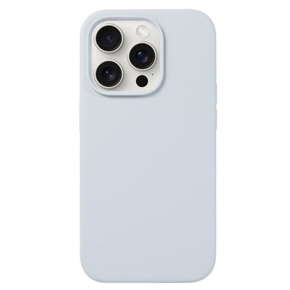 For iPhone 16 Pro Liquid Silicone Phone Case(Blue Grey) - iPhone 16 Pro Cases by PMC Jewellery | Online Shopping South Africa | PMC Jewellery | Buy Now Pay Later Mobicred