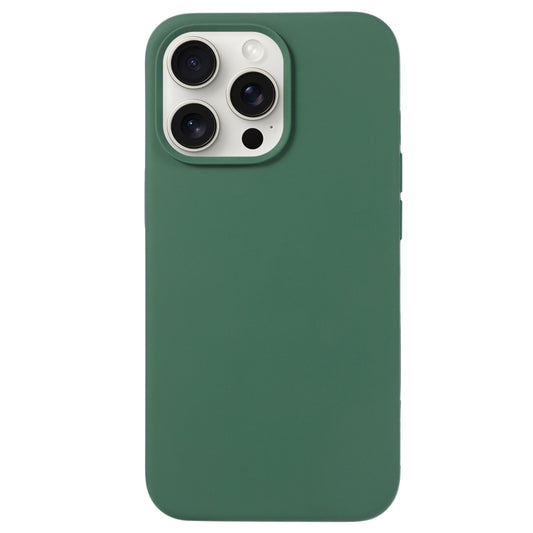 For iPhone 16 Pro Liquid Silicone Phone Case(Clover Green) - iPhone 16 Pro Cases by PMC Jewellery | Online Shopping South Africa | PMC Jewellery | Buy Now Pay Later Mobicred