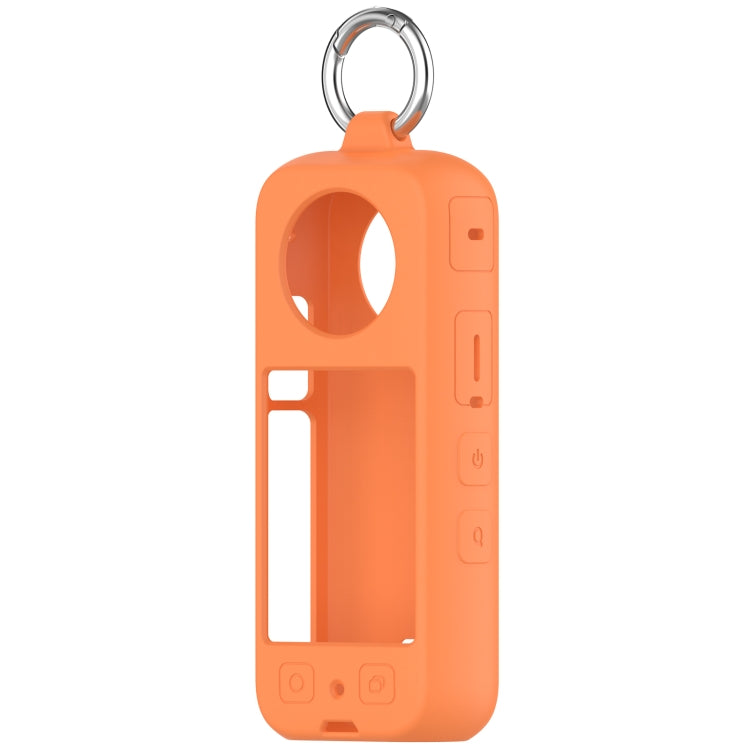 For Insta360 X3 Portable Silicone Protective Case(Orange) - Case & Bags by PMC Jewellery | Online Shopping South Africa | PMC Jewellery | Buy Now Pay Later Mobicred