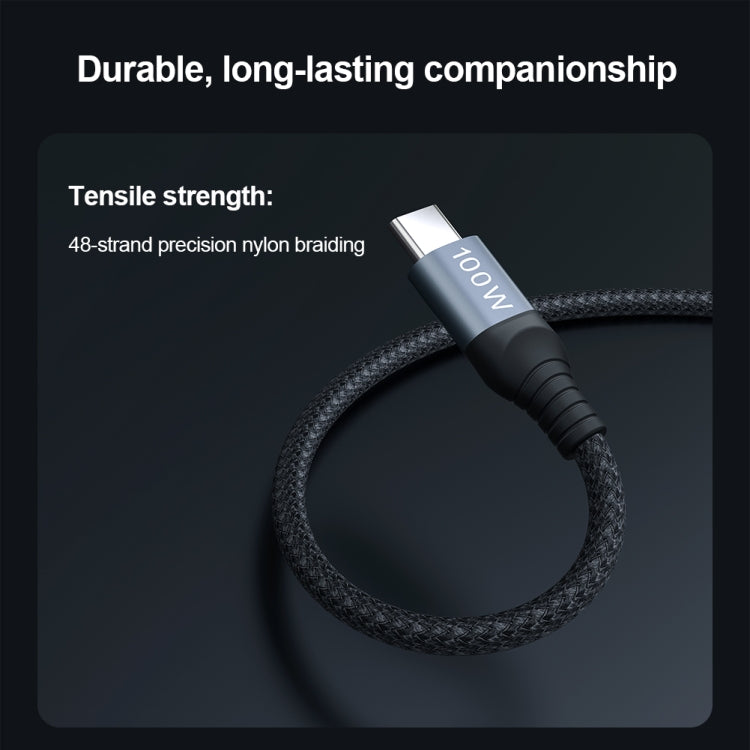 NILLKIN PD3.0 100W/27W USB-C / Type-C to USB-C / Type-C + 8 Pin Dual Power Fast Charging Data Cable, Length: 1.5m - 2 in 1 Cable by NILLKIN | Online Shopping South Africa | PMC Jewellery | Buy Now Pay Later Mobicred